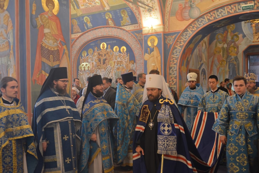 Богослужение на Черниговском Подворье